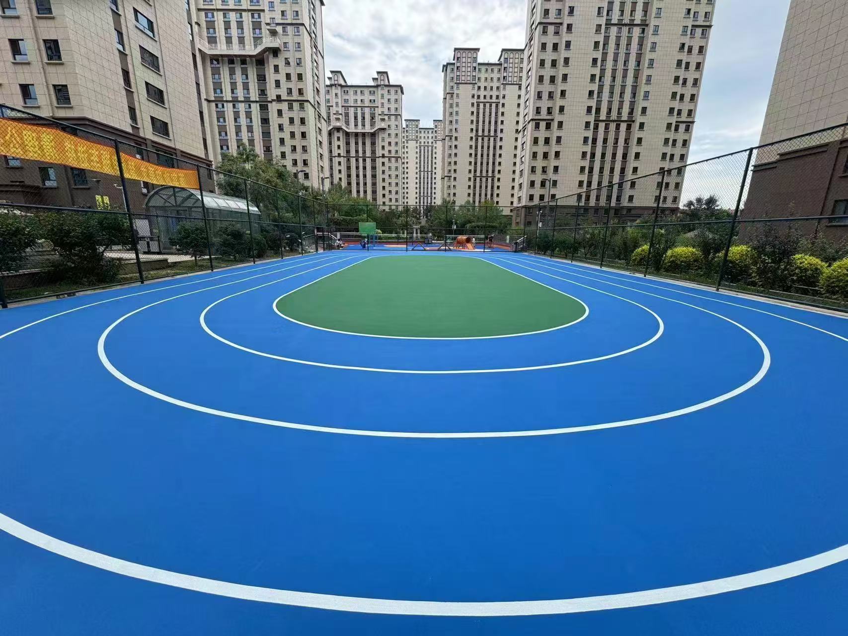 金昌市学校塑胶跑道混合型塑胶跑道 - 一站式服务