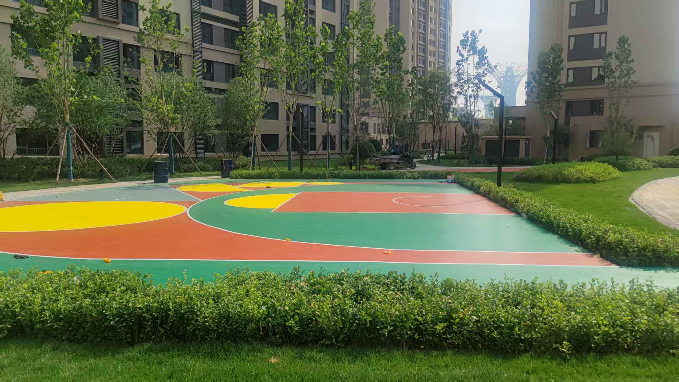 金昌市幼儿园塑胶跑道塑胶地面 - 厂家